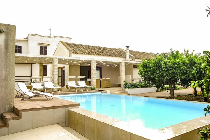 Villa con piscina per 9 persone a Marsala