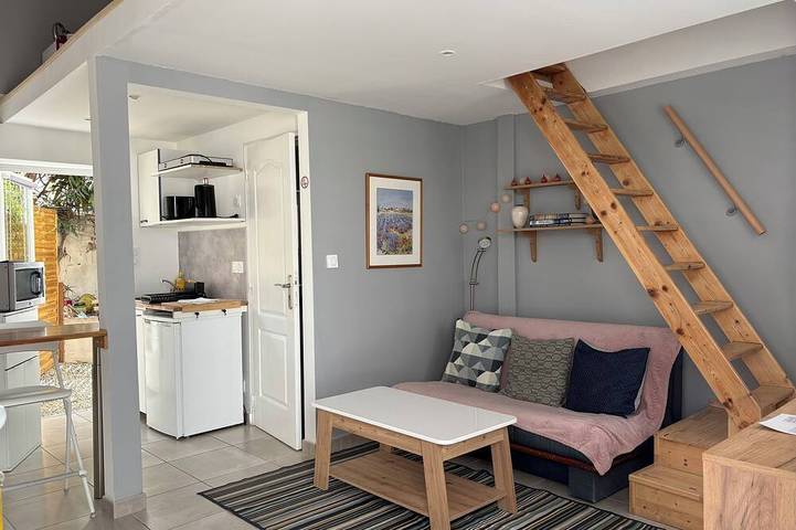 Maison de vacances pour 2 personnes, avec jardin