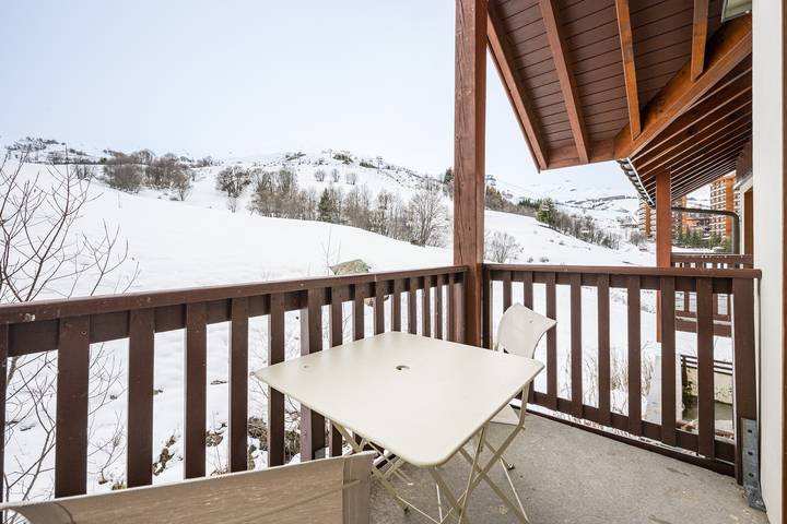 Ganze Wohnung, Ferienwohnung für 4 Personen mit Sauna in Le Corbier, Villarembert