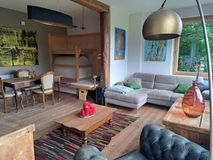 Ferienwohnung für 2 Personen, mit Balkon und Garten sowie Sauna in Tisens - 2