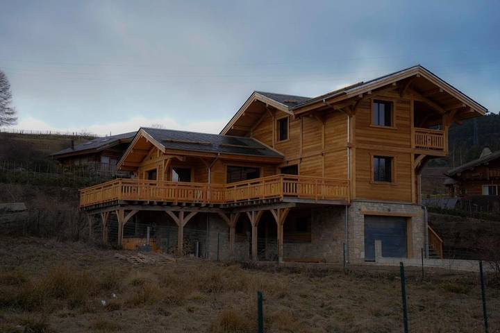 Gîte pour 9 personnes, avec sauna ainsi que jardin et vue à La Cabanasse - 4