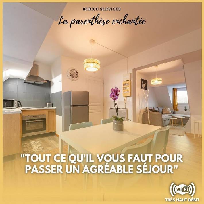 Appartement de vacances pour 4 personnes, avec jacuzzi