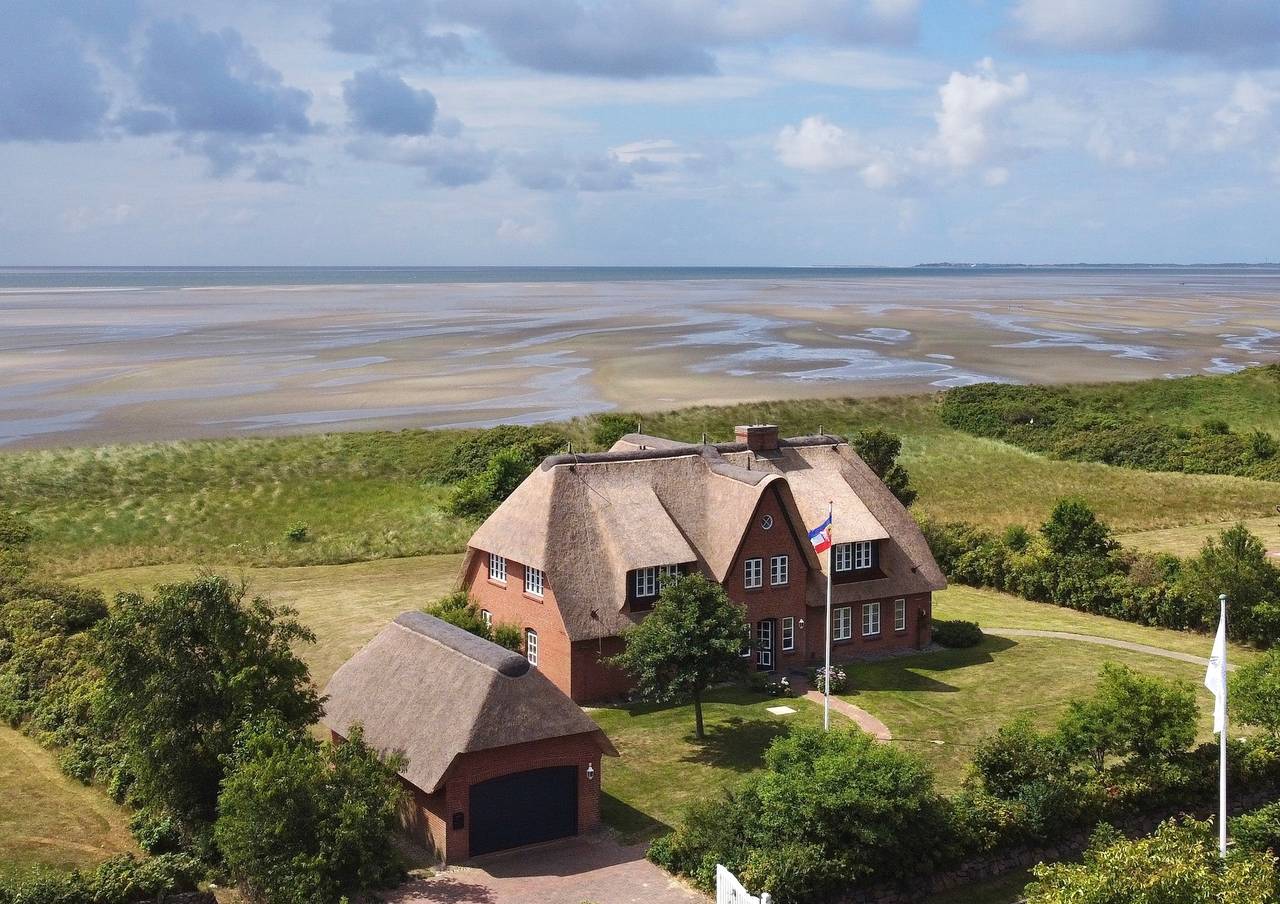 Reethaus am Strand - West in Greveling, Nieblum