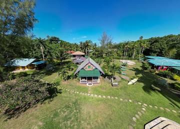Maison d’hôte pour 6 personnes, avec balcon et jardin dans Mo'orea