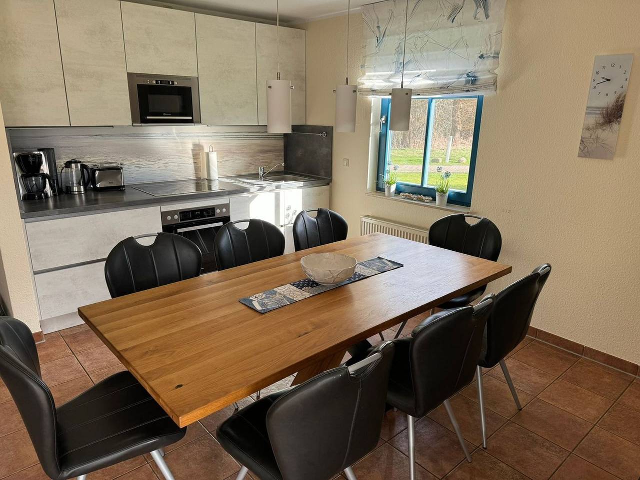 Reetdachhaus Weißdorn 1 - Ferienhaus Weißdorn 1 im Feriendorf Puddeminer Wiek in Puddemin, Poseritz