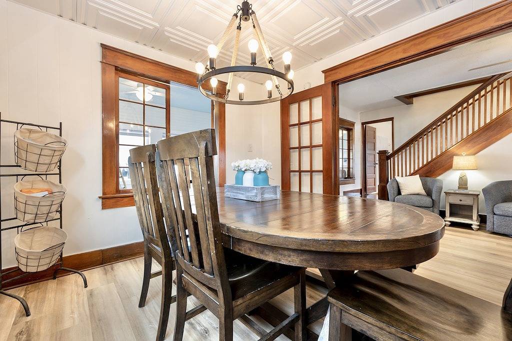 The Vintage Lake House w/ Private Dock in Russells Point, Indian Lake