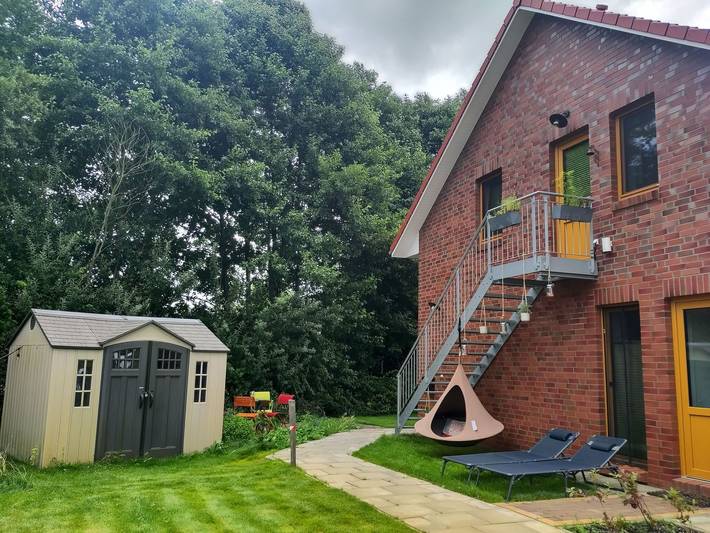 Ferienwohnung für 4 Personen, mit Terrasse und Garten in Worpswede - 2