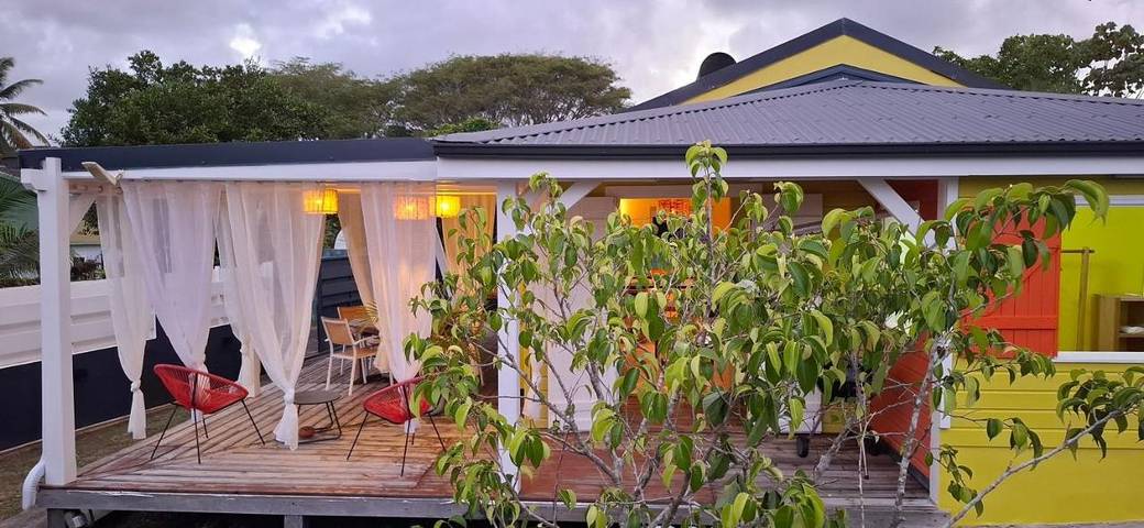 Location de vacances pour 4 personnes, avec jardin ainsi que vue et piscine à Goyave (Guadeloupe) - 3