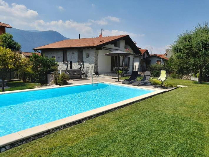 Ferienwohnung für 3 Personen, mit Garten und Pool