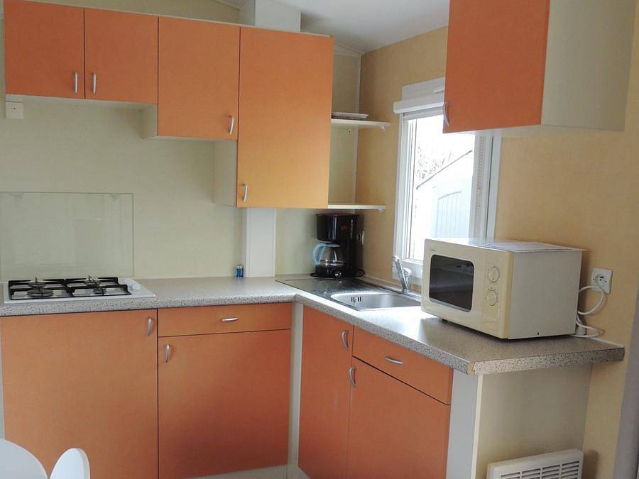 Camping de Prigny - Mobilhome 4 personas - Confort 2 habitaciones 4 pers. in Les Moutiers-en-Retz, Côte de Jade