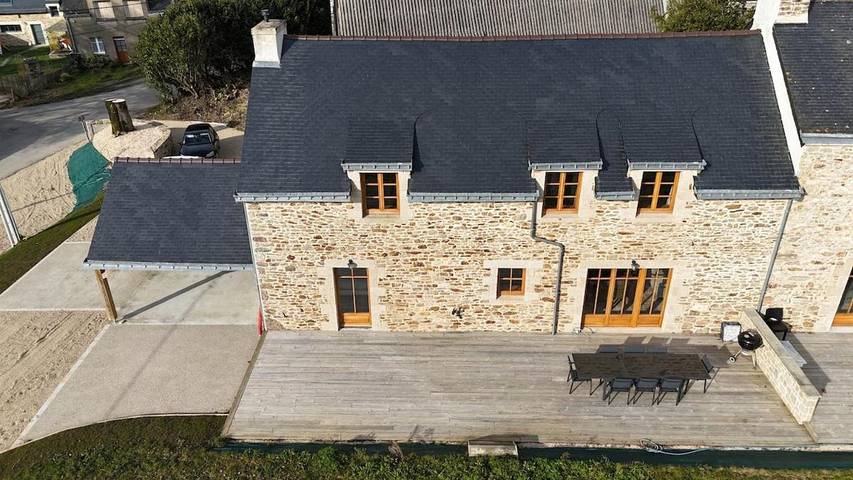 Maison de vacances pour 8 personnes, avec terrasse et jardin, animaux acceptés