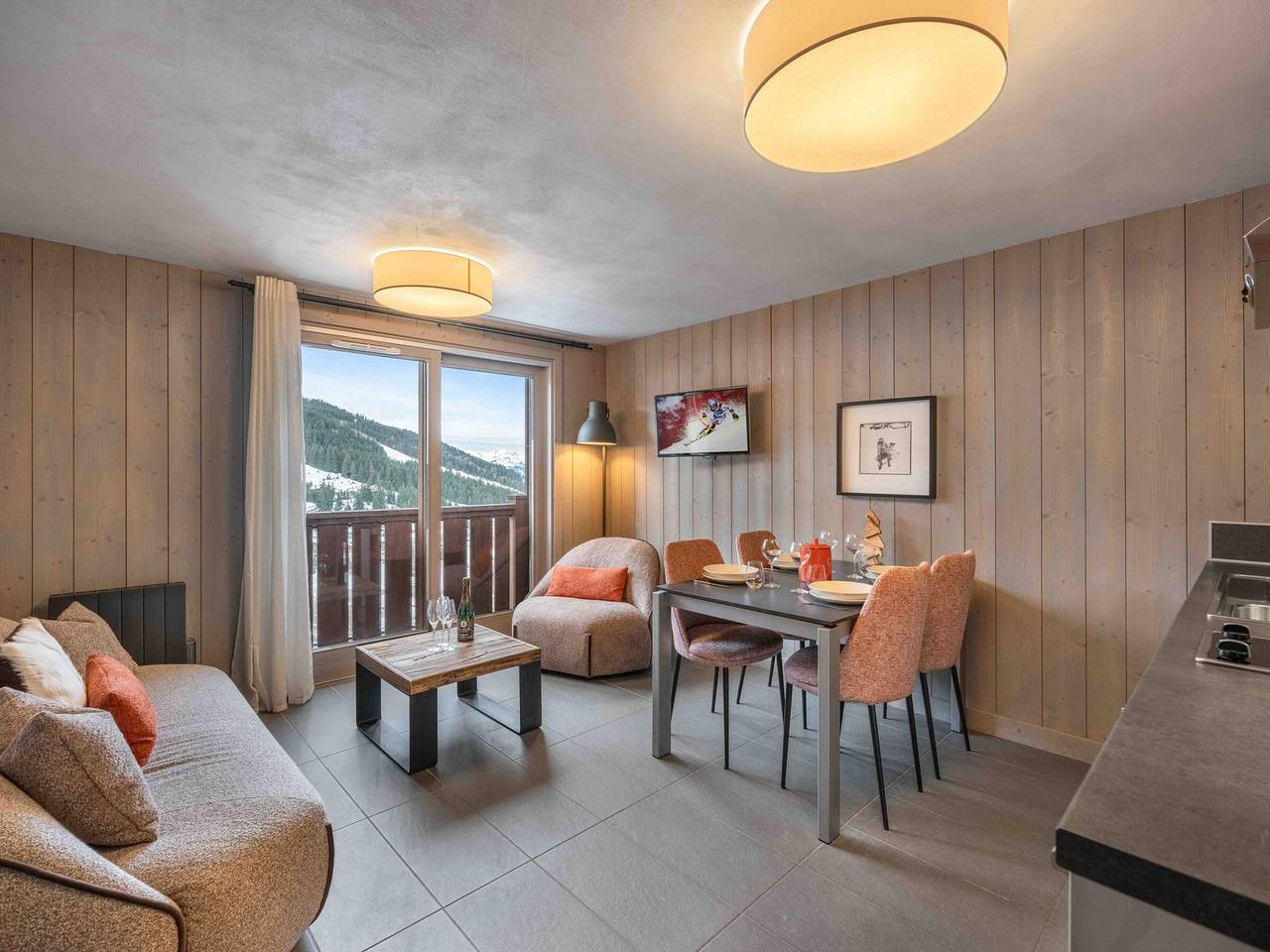 Ganze Wohnung, Geräumige, raffinierte und zeitgemäße Wohnung in Courchevel: Aubrac in Courchevel 1650 (Moriond), Saint-Bon-Tarentaise