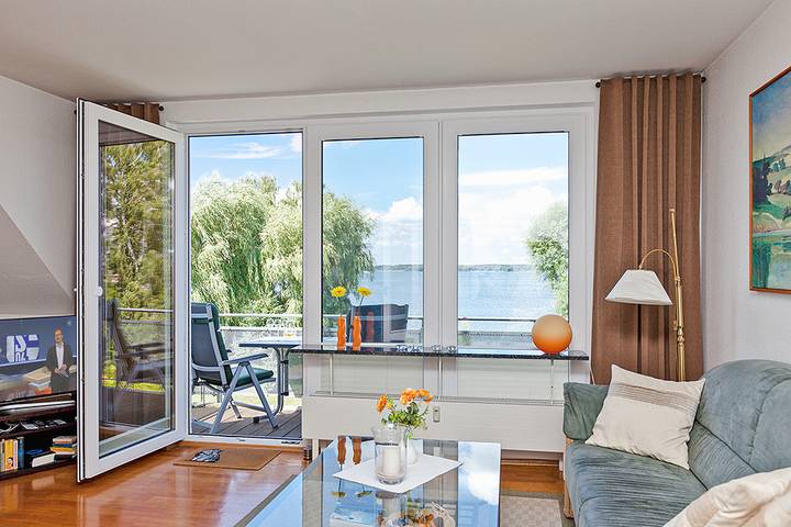 Ganze Ferienwohnung, Fewo Panoramablick Waren in Waren (Müritz), Müritz