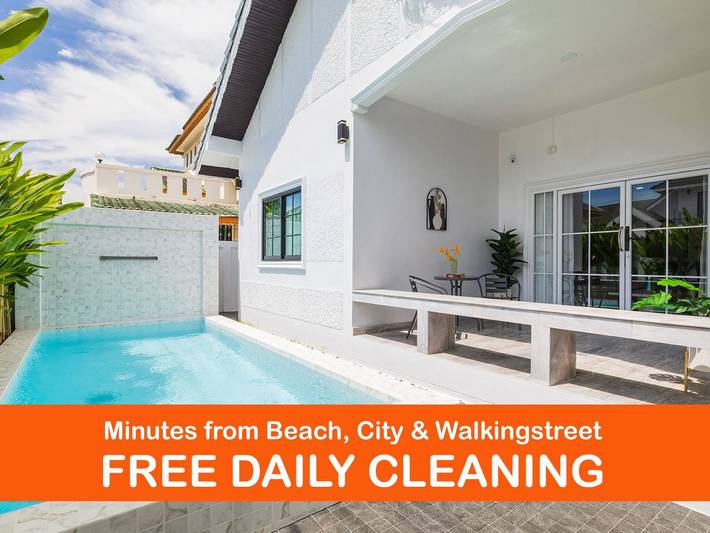 Bungalow für 4 Personen, mit Pool und Garten in Thailand