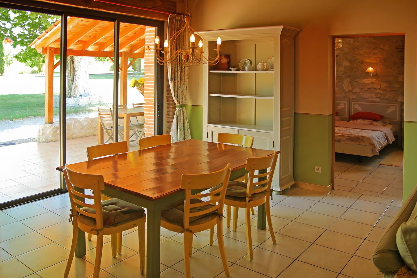 Maison de vacances « Domaine du Roujos - Gîte Ocre » avec piscine partagée, terrasse et Wi-Fi in Beaumont-de-Lomagne, Tarn-et-Garonne