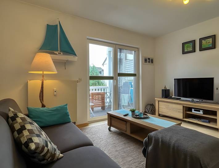Ferienwohnung für 4 Personen, mit Balkon
