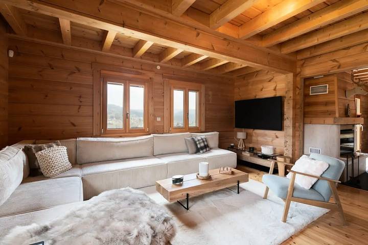 Gîte pour 12 personnes, avec jardin et sauna à Xonrupt-Longemer