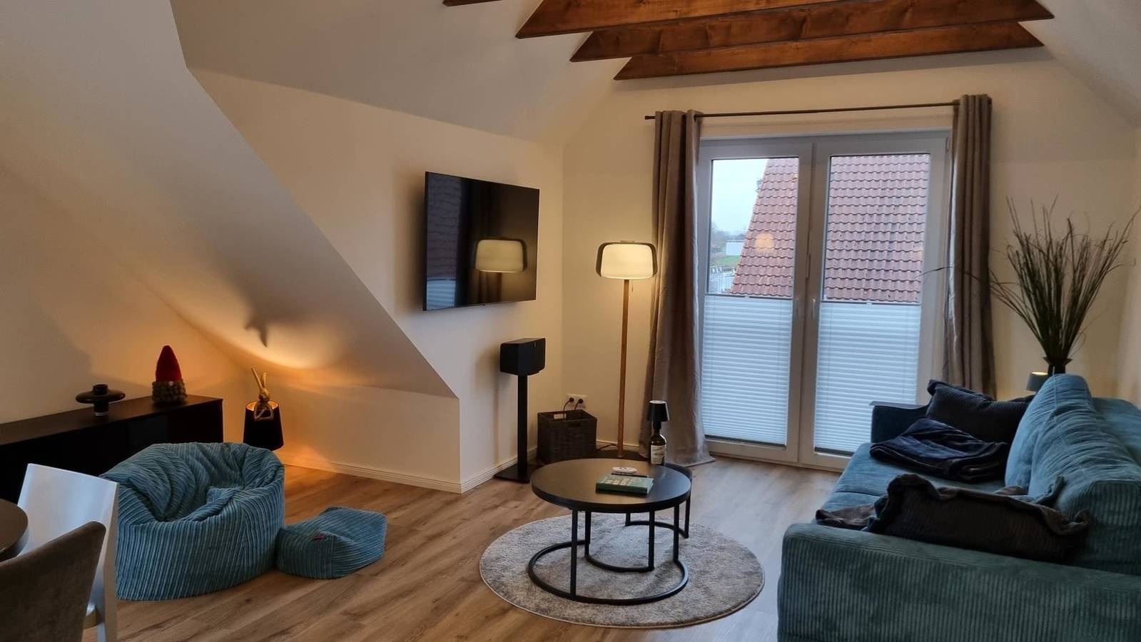 Geheel vakantieappartement, Vakantieappartement voor 2 personen met balkon in Westeraccumersiel, Dornumersiel