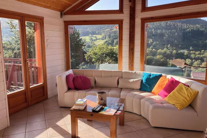 Chalet pour 6 personnes, avec terrasse et jardin à Basse-sur-le-Rupt