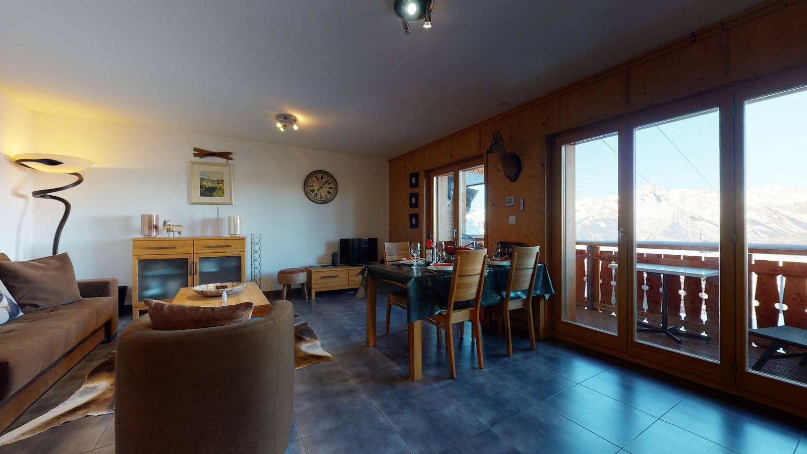 Ganze Wohnung, Hauts de Veysonnaz 011 - Sauna apartment 4 per in Veysonnaz, Walliser Alpen