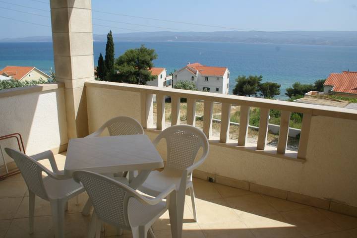 Ganze Wohnung, 1-Zimmer-Ferienwohnung mit Terrasse und Meerblick Duce (Omis) A-2778-b in Dugi Rat, Omis-Riviera