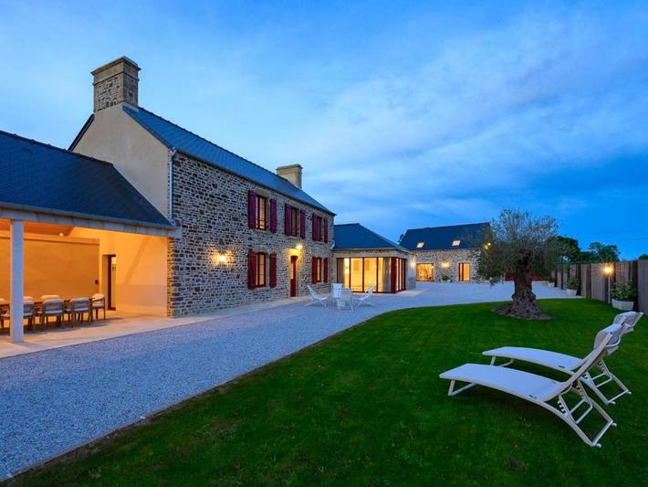 Maison de vacances pour 8 personnes, avec piscine et jacuzzi ainsi que jardin et sauna - 1
