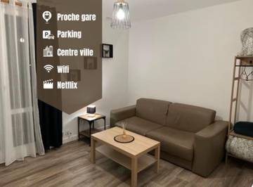Gîte pour 2 personnes, avec balcon à Tonneins