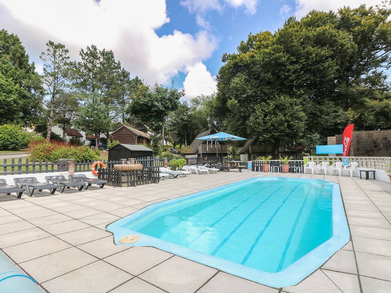 Lodge für 6 Personen mit Whirlpool in Cornwall