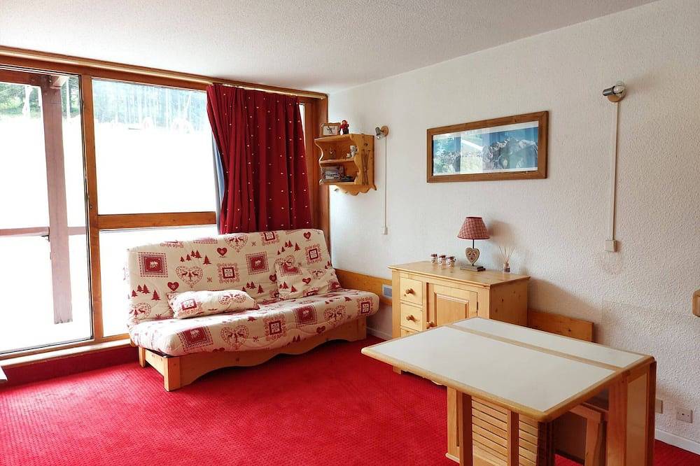 Ganze Wohnung, Gemütliche 2-Zimmer-Wohnung für 5 Pers. direkt an der Piste in Arc 1800, Bourg-Saint-Maurice