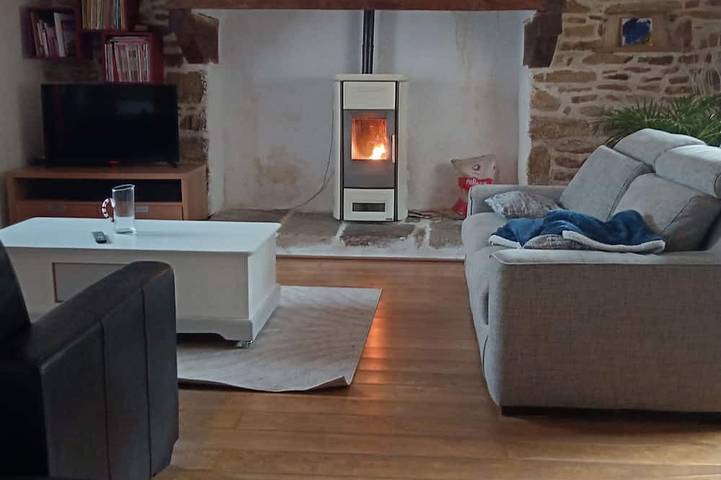 Location de vacances pour 4 personnes, avec Jardin à Quéménéven