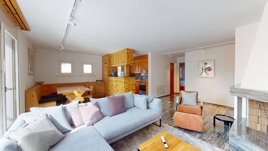 Ganze Wohnung, Abitaziun Curtins 1.6 - La Punt Chamues-ch in La Punt-Chamues-ch, Sankt Moritz
