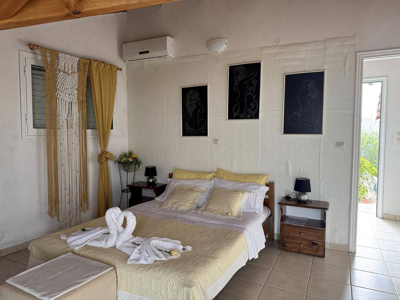 Geheel appartement, Vakantieappartement voor 4 personen met uitzicht in Messenia