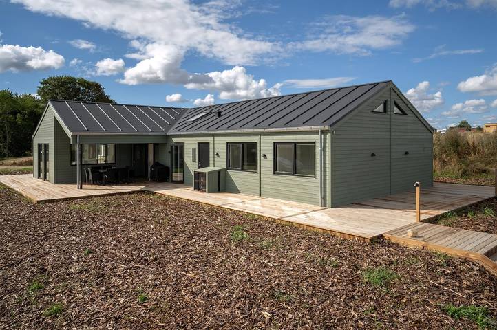 Ferienhaus für 12 Personen, mit Terrasse und Whirlpool, mit Haustier in Mørkholt