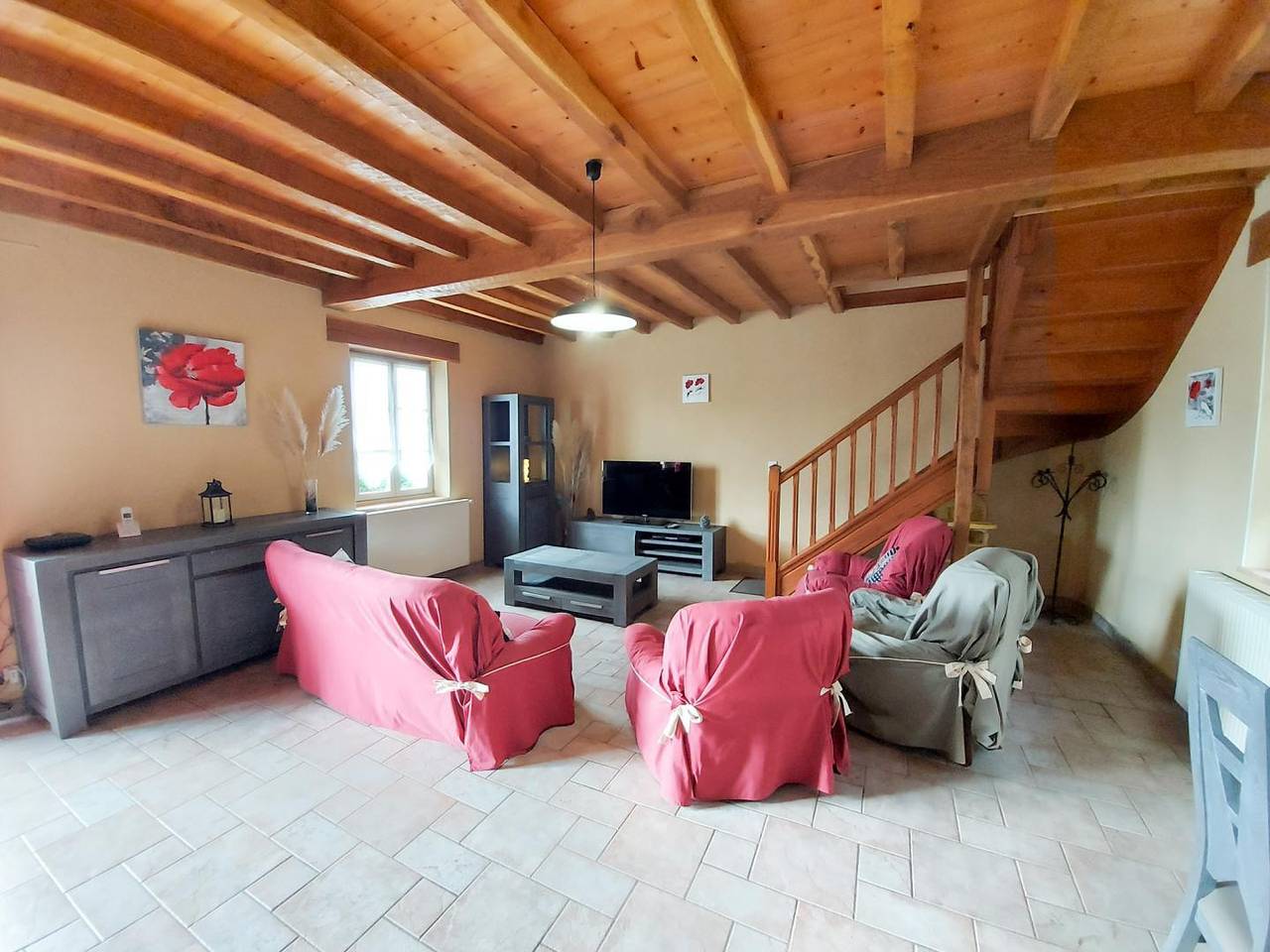 Gîte für 6 Personen mit Terrasse in Monpazier, Périgord Pourpre