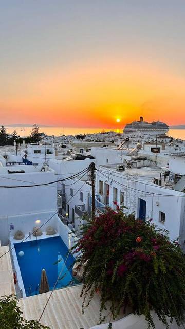 Maison d’hôte pour 6 personnes, avec vue et terrasse dans Mykonos