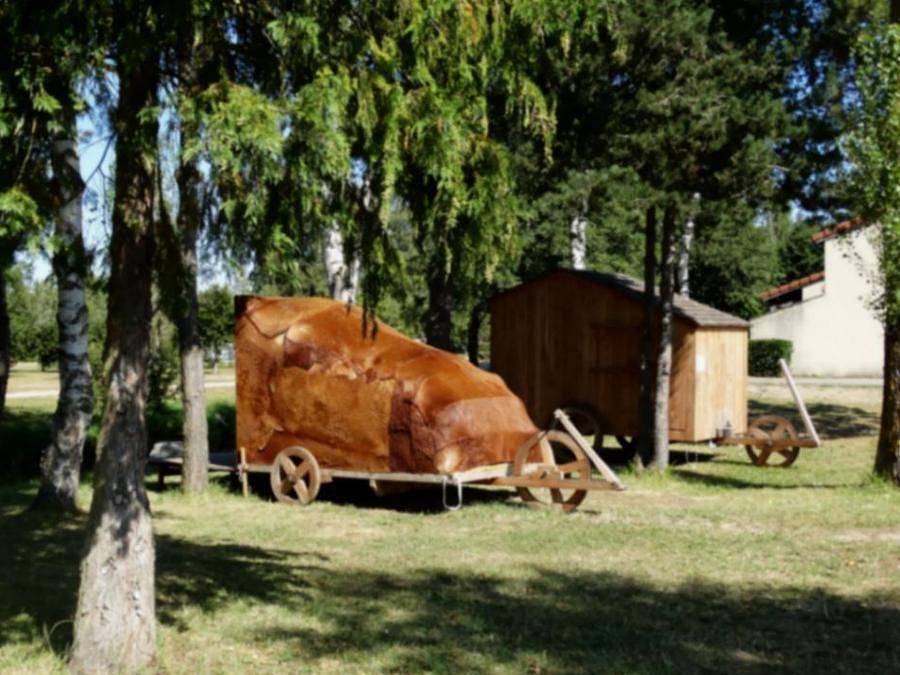 Camping de la Seuge - Hébergement 2 personnes - Tsabone in Saugues, Massif central