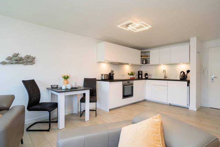 Ferienwohnung für 2 Personen, mit Balkon und Ausblick in Westerland - 2