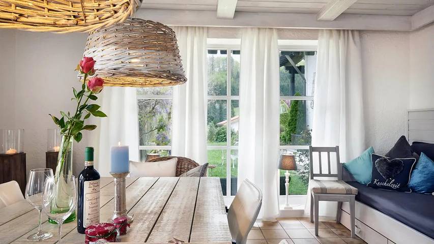 Ferienhaus für 4 Personen, mit Garten