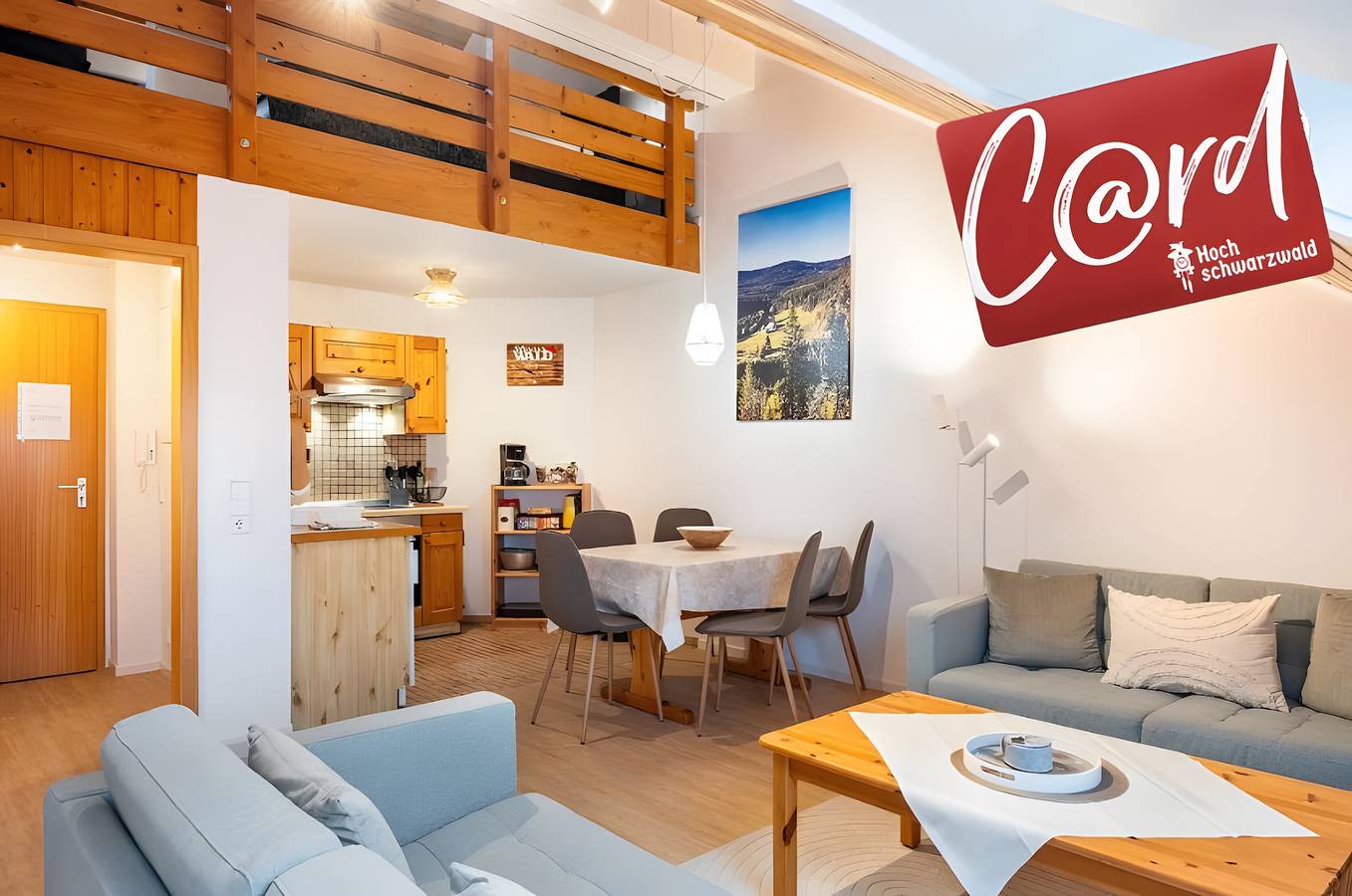 Ganze Wohnung, Ferienwohnung 'Jani' mit Bergblick und Wi-Fi in Titisee (Titisee-Neustadt), Titisee-Neustadt