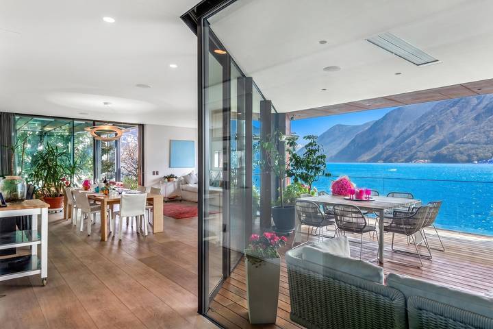 Villa für 6 Personen, mit Balkon und Seeblick, kinderfreundlich im Ticino - 2