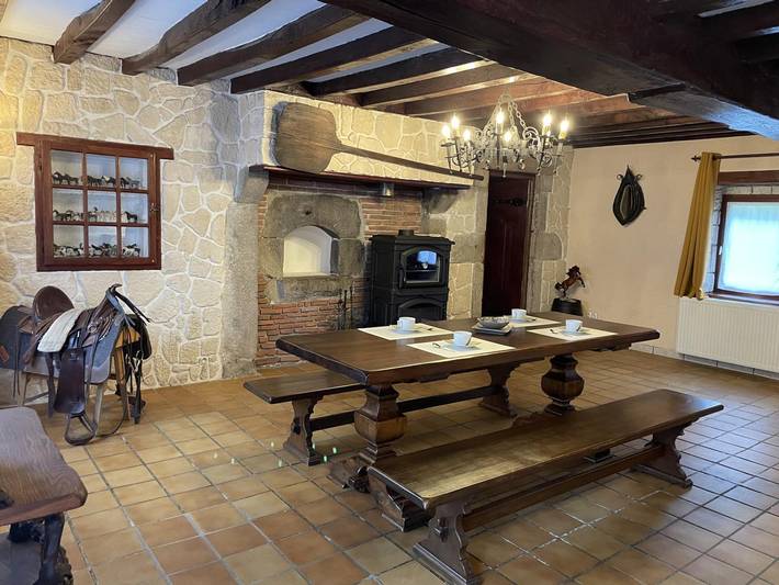 Gîte pour 6 personnes, avec jardin et terrasse