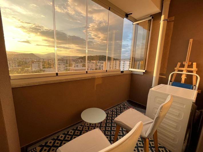 Apartament wakacyjny dla 3 osób, z taras w Podgorica