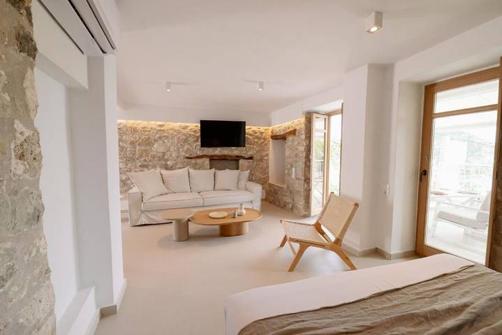 Vakantieappartement voor 4 personen, met terras en uitzicht in Parga