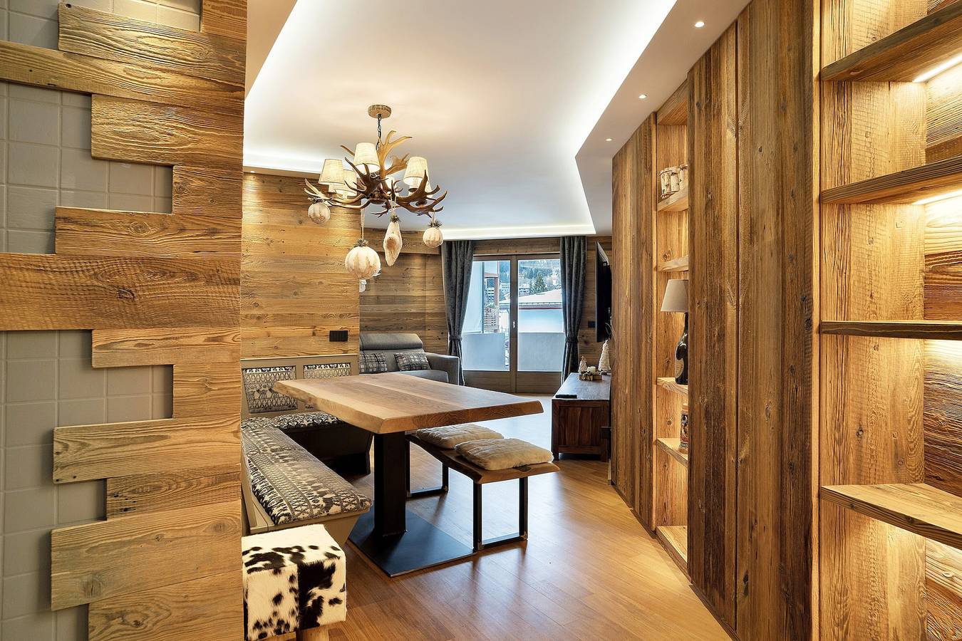 Appartement Design à Campiglio 400m avec Vue Montagne, Wi-Fi et Climatisation in Tre Ville, Massif de Brenta
