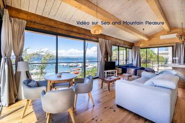 Cottage pour 2 personnes, avec terrasse et vue, animaux acceptés dans La Madrague