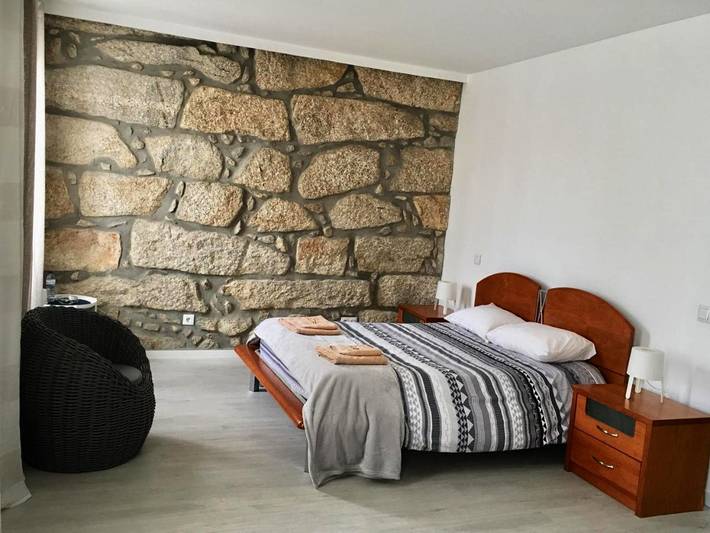 Chambre d’hôte pour 4 personnes, avec Terrasse et Jardin à Porto