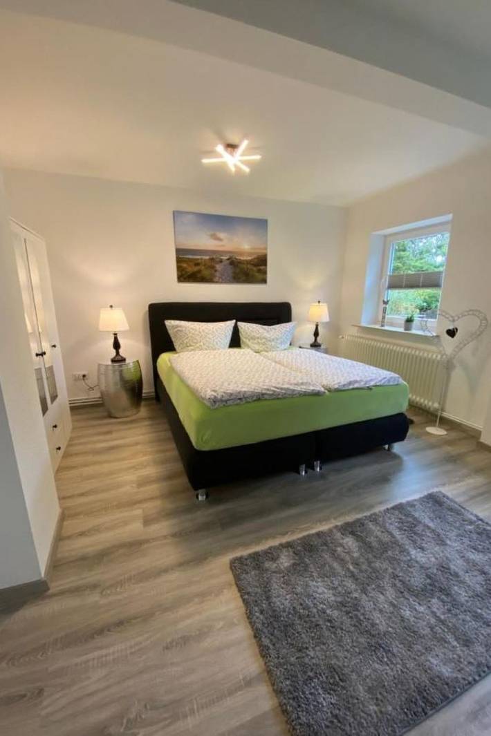 Ferienwohnung für 4 Personen, mit Garten in Voslapp