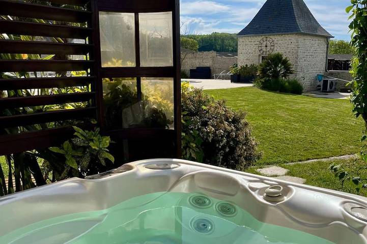 Appartement de vacances pour 4 personnes, avec jacuzzi dans le Calvados