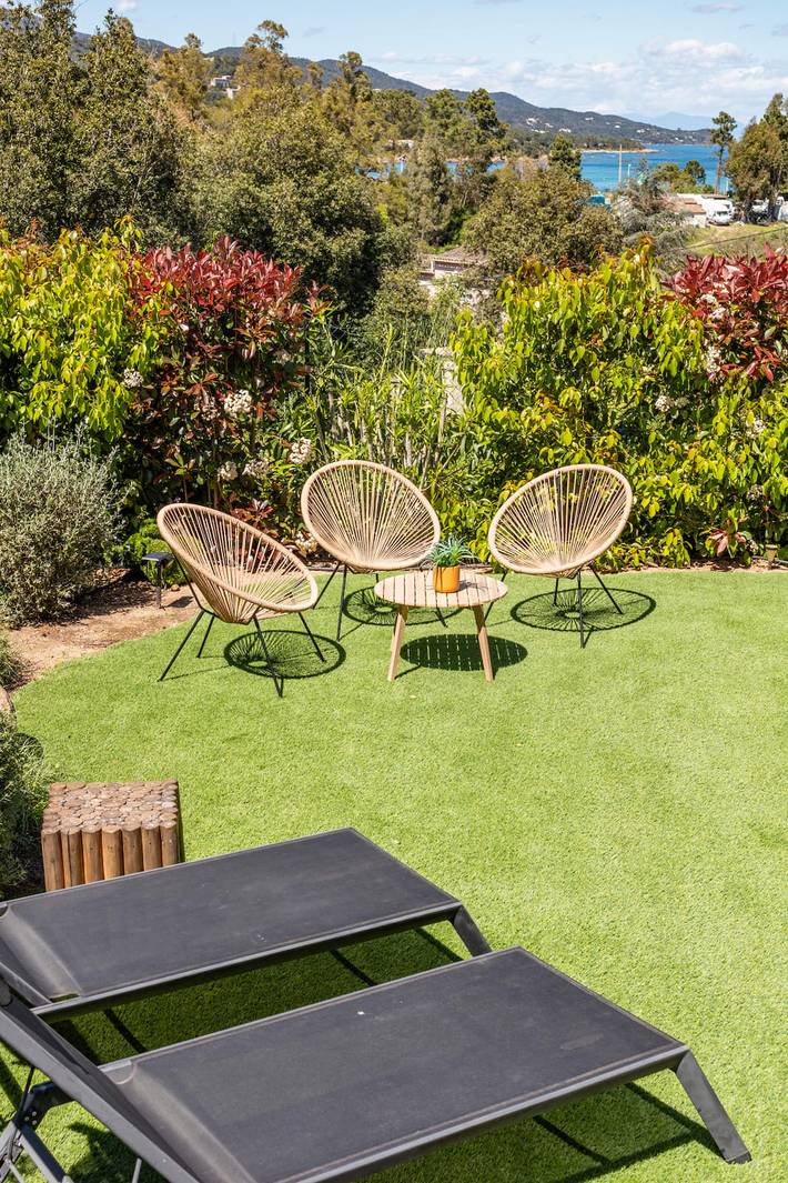 Ferienhaus mit Meerblick für 8 Personen, mit Terrasse und Pool sowie Garten, kinderfreundlich auf Korsika - 4