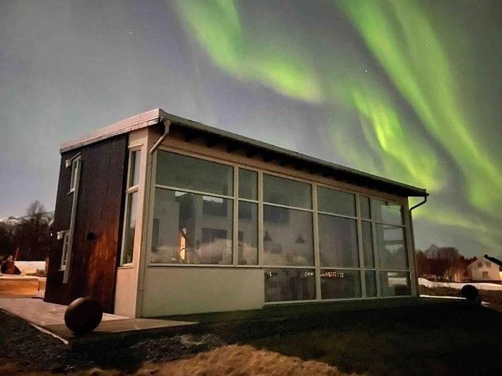 Location de vacances pour 4 personnes, avec terrasse ainsi que vue et jardin dans Berg (Norvège) - 2